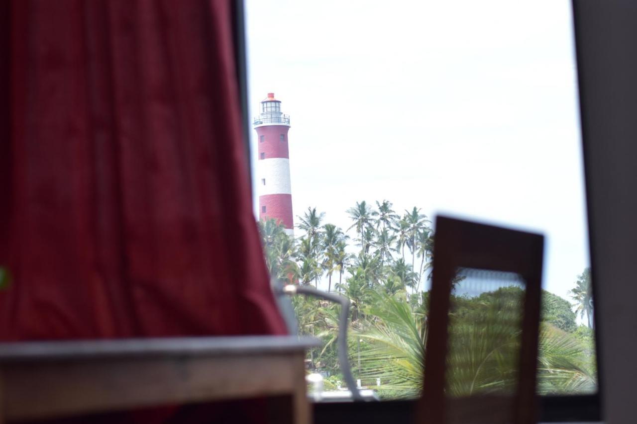 Packbag Beach Hotel Kovalam Buitenkant foto